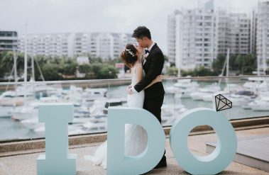 Rooftop Wedding Solemnisation Singapore​ | One 15 Marina