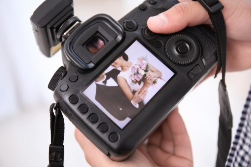 Picture of a camera screen