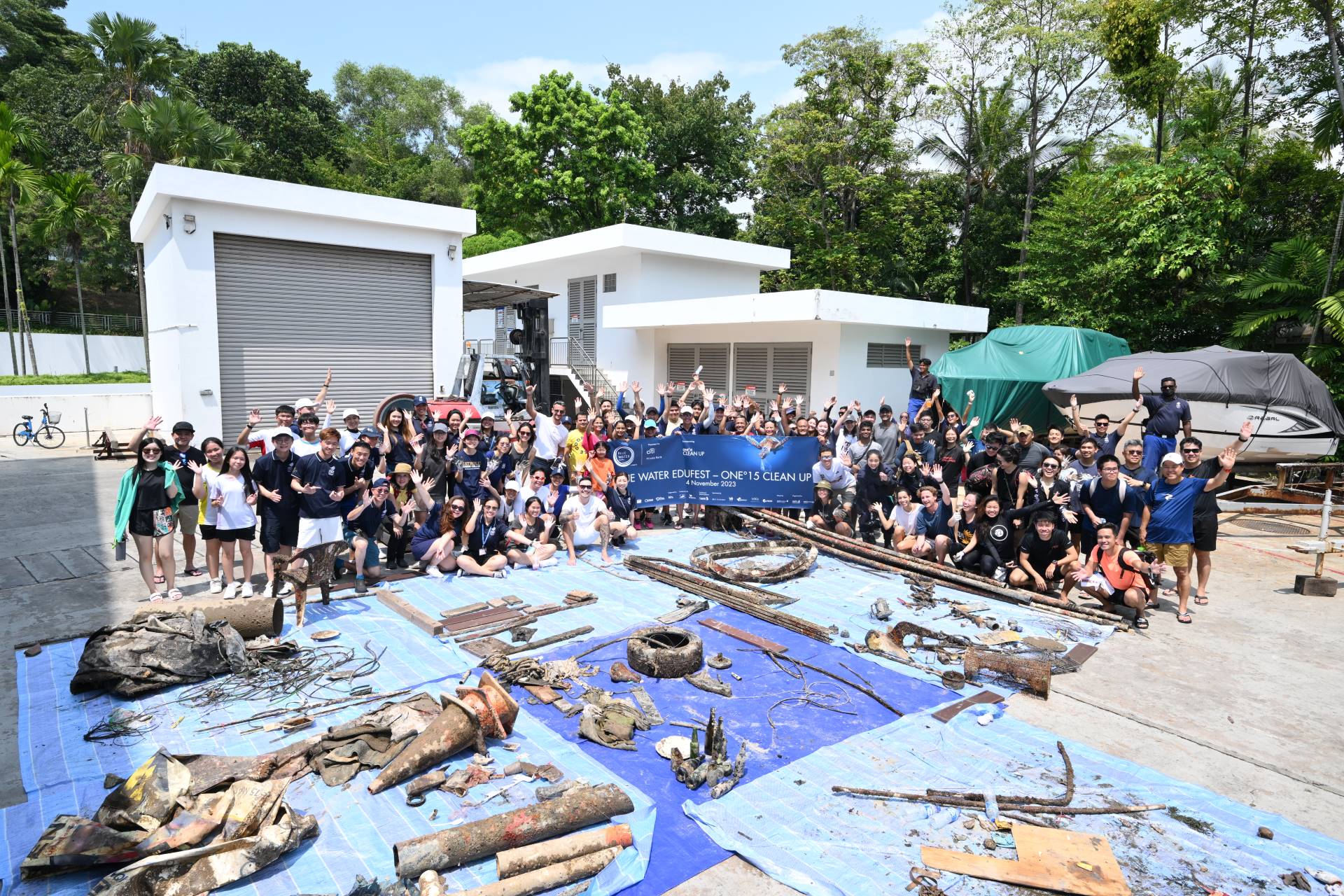Blue Water Edufest- Marina Clean Up